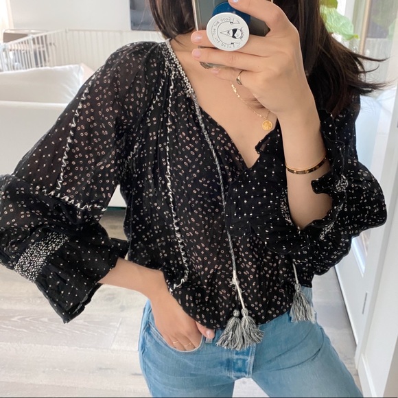 Ulla Johnson Tops - Ulla Johnson Cotton Blouse 2/Small (Read descrip)